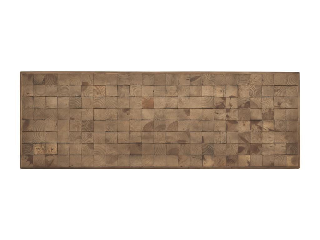 Lit marron, 110 x 60 cm