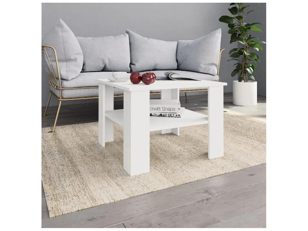 Table basse blanche
