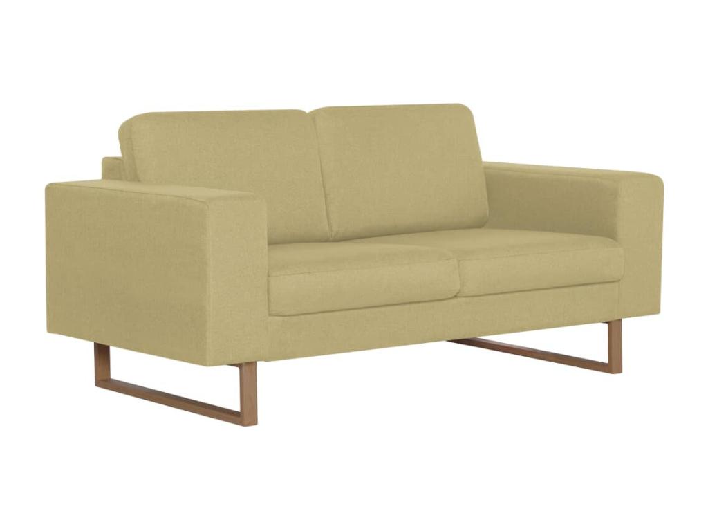 Canapé en tissu vert